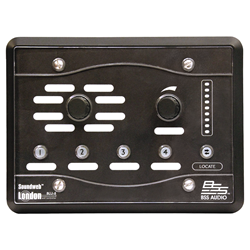 BSS BLU8V2 Programmable Wall-Mount Zone Controller Black